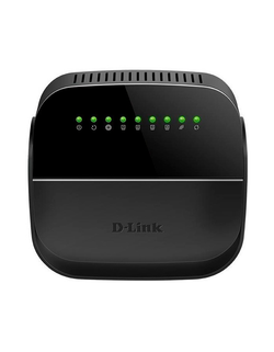 D-Link ADSL2+ N150 Wi-Fi Router, 4x100Base-TX LAN, 1x3dBi internal antenna, Annex A, DSL port, Ethernet WAN support