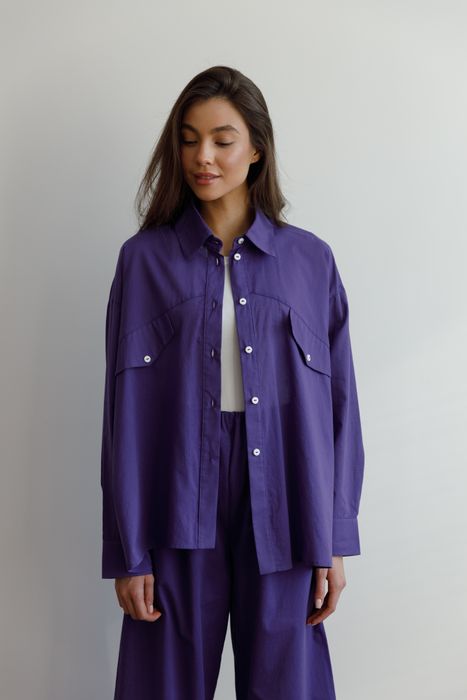 РУБАШКА КЕЛСИ ФИОЛЕТОВЫЙ