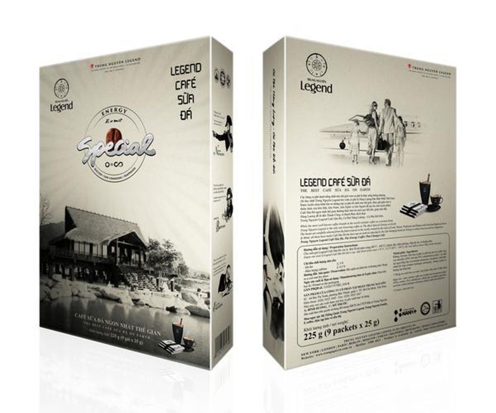 Растворимый кофе Trung Nguyen Legend Ice Milk 5 штук