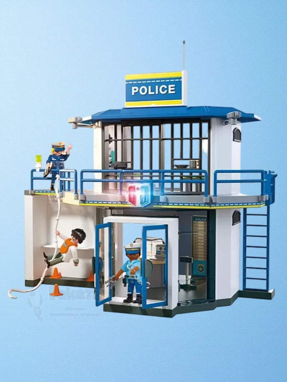 Набор Полицейский участок с комнатой Playmobil 71874