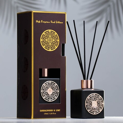 Диффузор ароматический Sandal wood and lime, сандаловое дерево и лайм, 150 мл