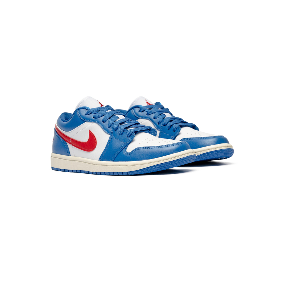 Кроссовки Jordan 1 Low "Sport Blue Gym Red" Women's