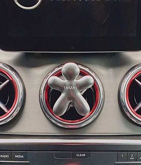 Ароматизатор для автомобиля NIKI Свежий воздух (серебристый металлик), Mr&Mrs Fragrance