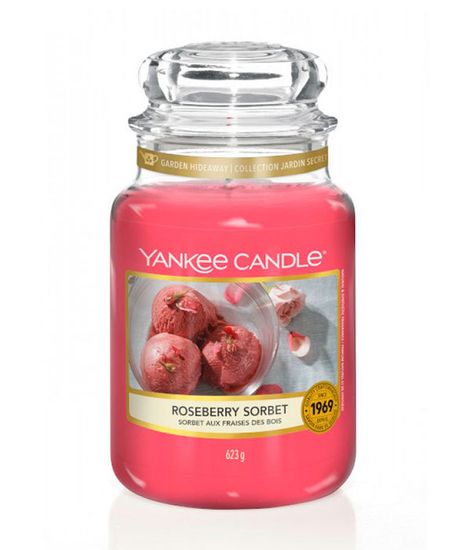 Ароматическая свеча Земляничный сорбет, Yankee Candle