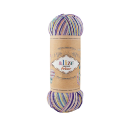 Суперваш артисан (Superwash artisan) пряжа Alize 75%шерсть 25%полиамид 5х100г/420м 9003