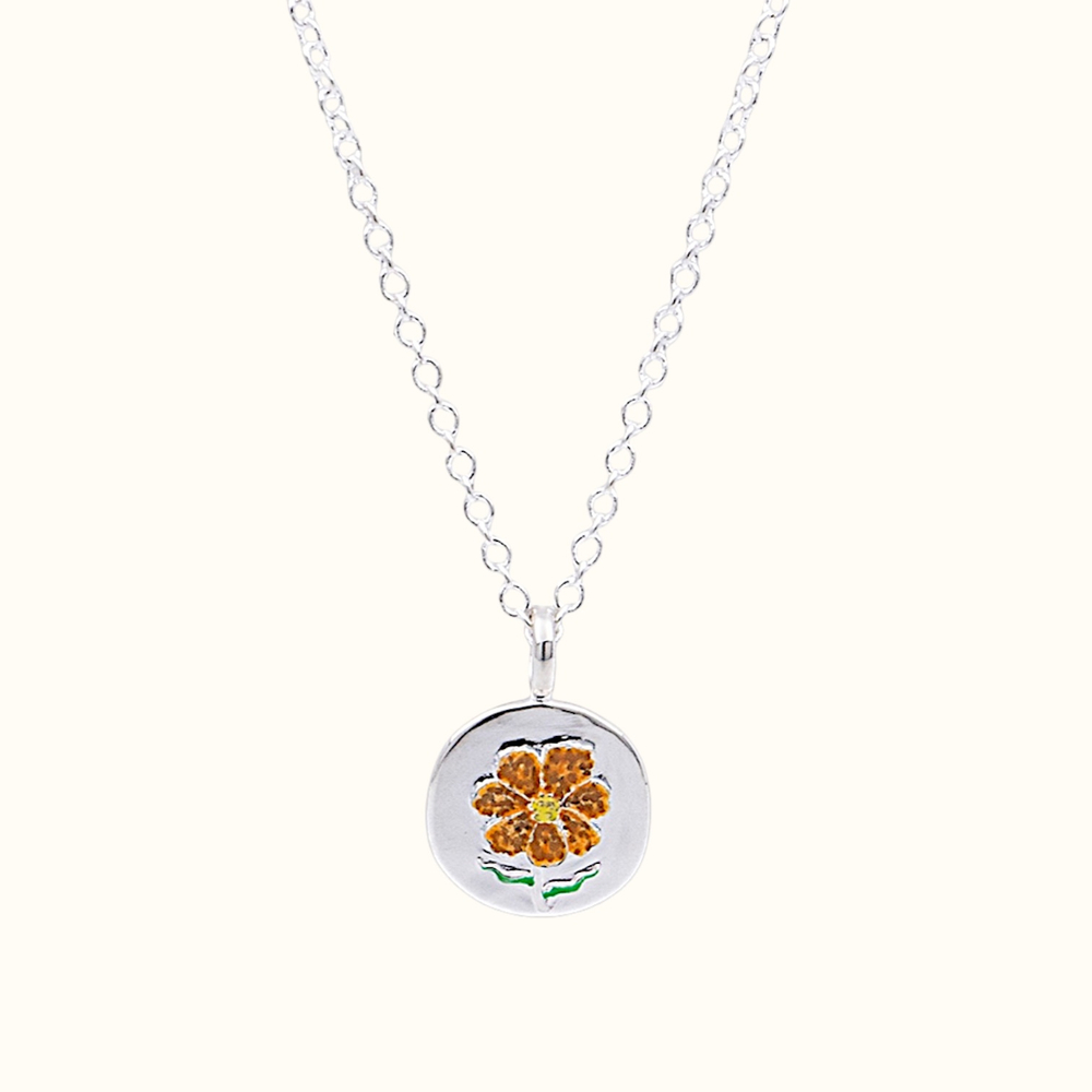 Колье Marigold Orange