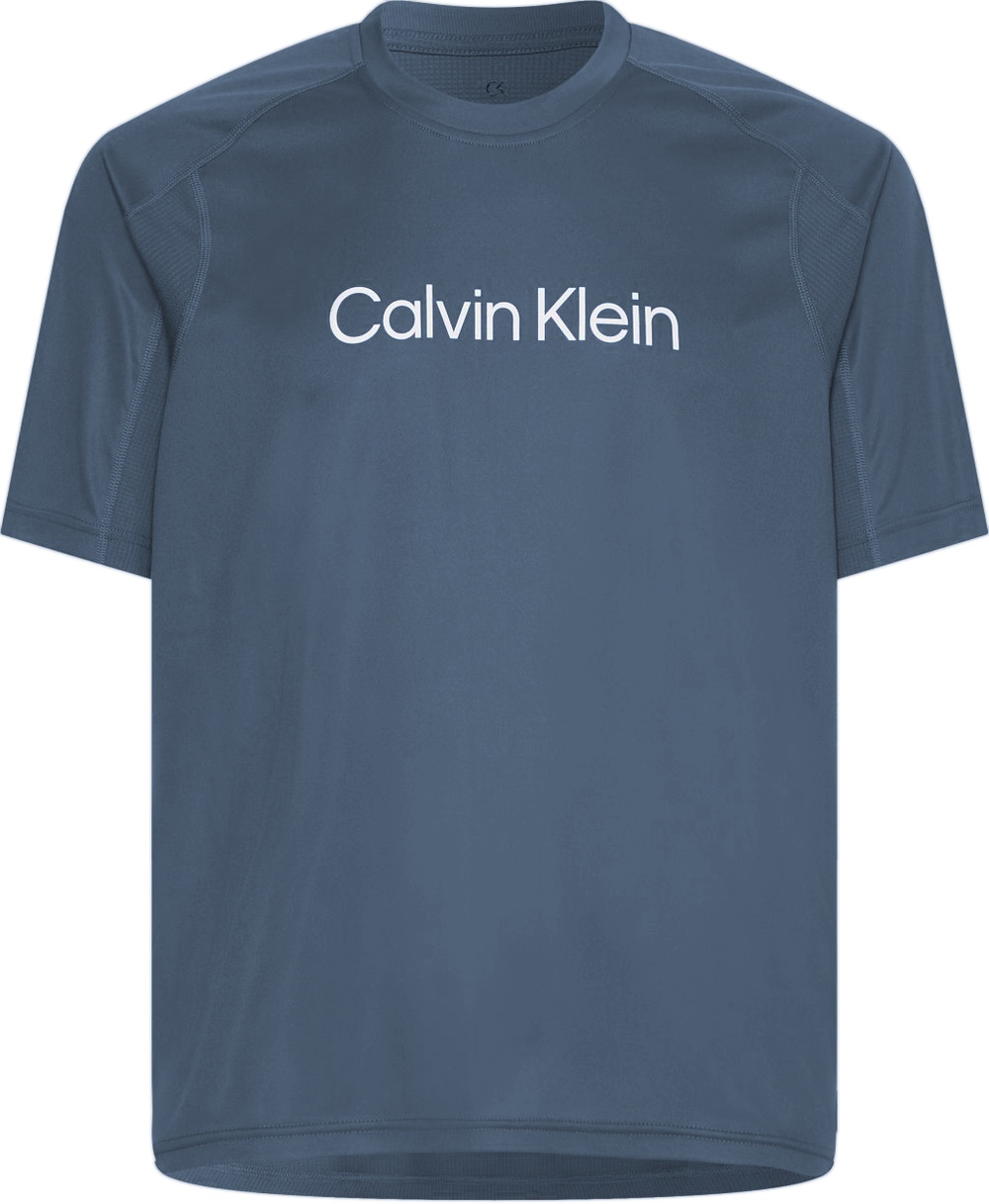 Мужская теннисная футболка Calvin Klein SS T-shirt - серый