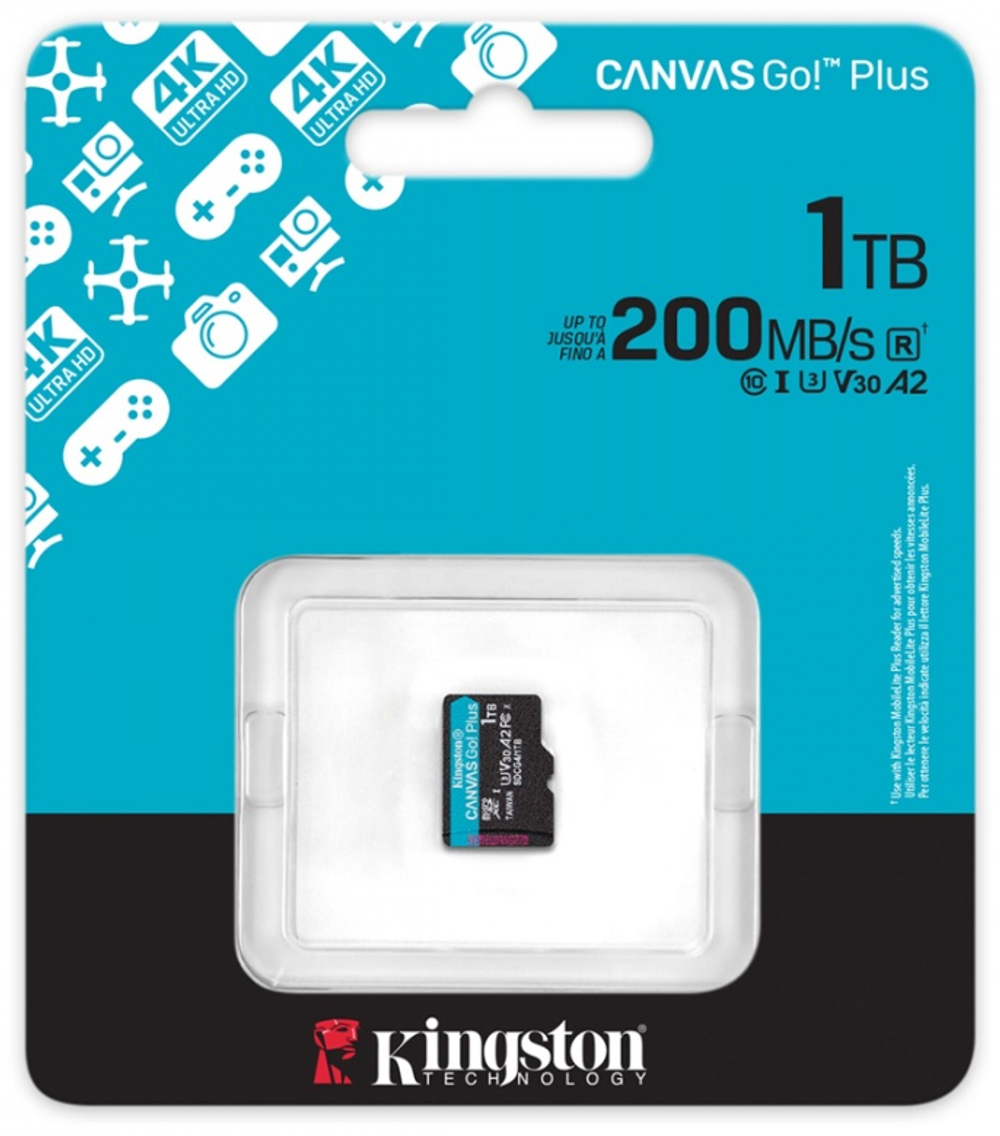 Карта памяти Kingston microSDXC SDCG4/1TBSP 1024 Гб