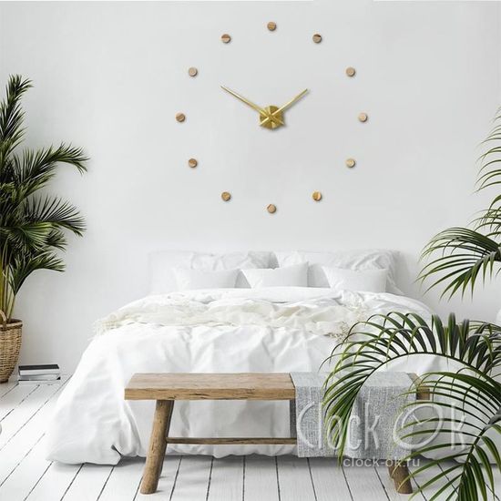 Настенные 3D часы Stones