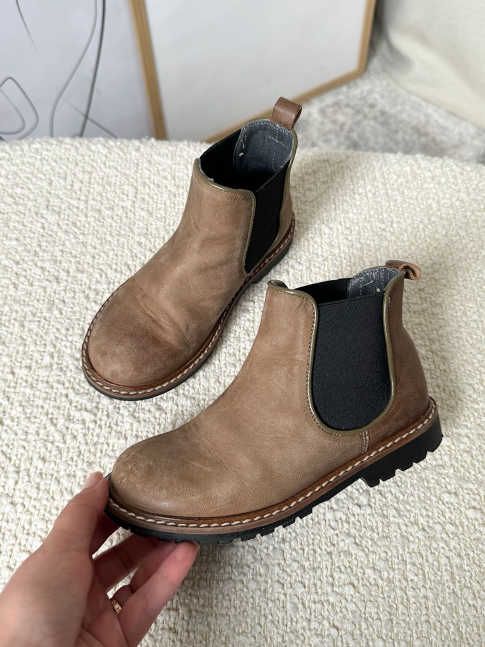 Кожаные ботинки Bonpoint, 28,5