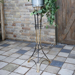 Стойка для цветов напольная "Квадрат" на 3 горшка, металл М0000143