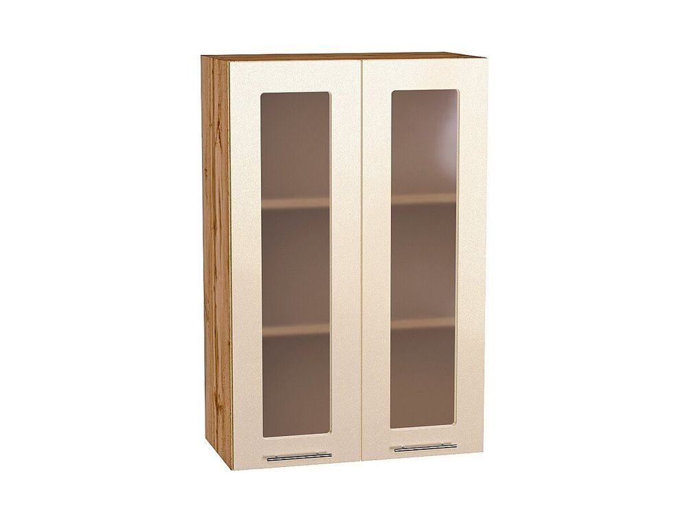 Шкаф верхний с 2-мя остекленными дверцами Валерия-М