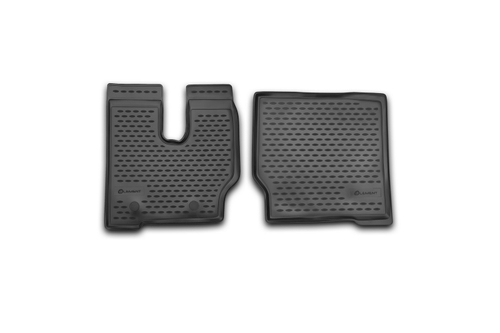 Коврики в салон для SHACMAN F 2000, 2013-2014, 2 шт. (полиуретан) NLC.97.01.210K