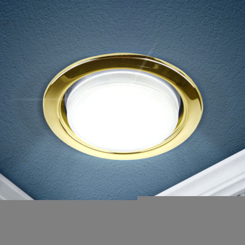 KL35 GD-10 /1 Светильник ЭРА под лампу Gx53,220V,13W ,золото (упаковка 10 шт)