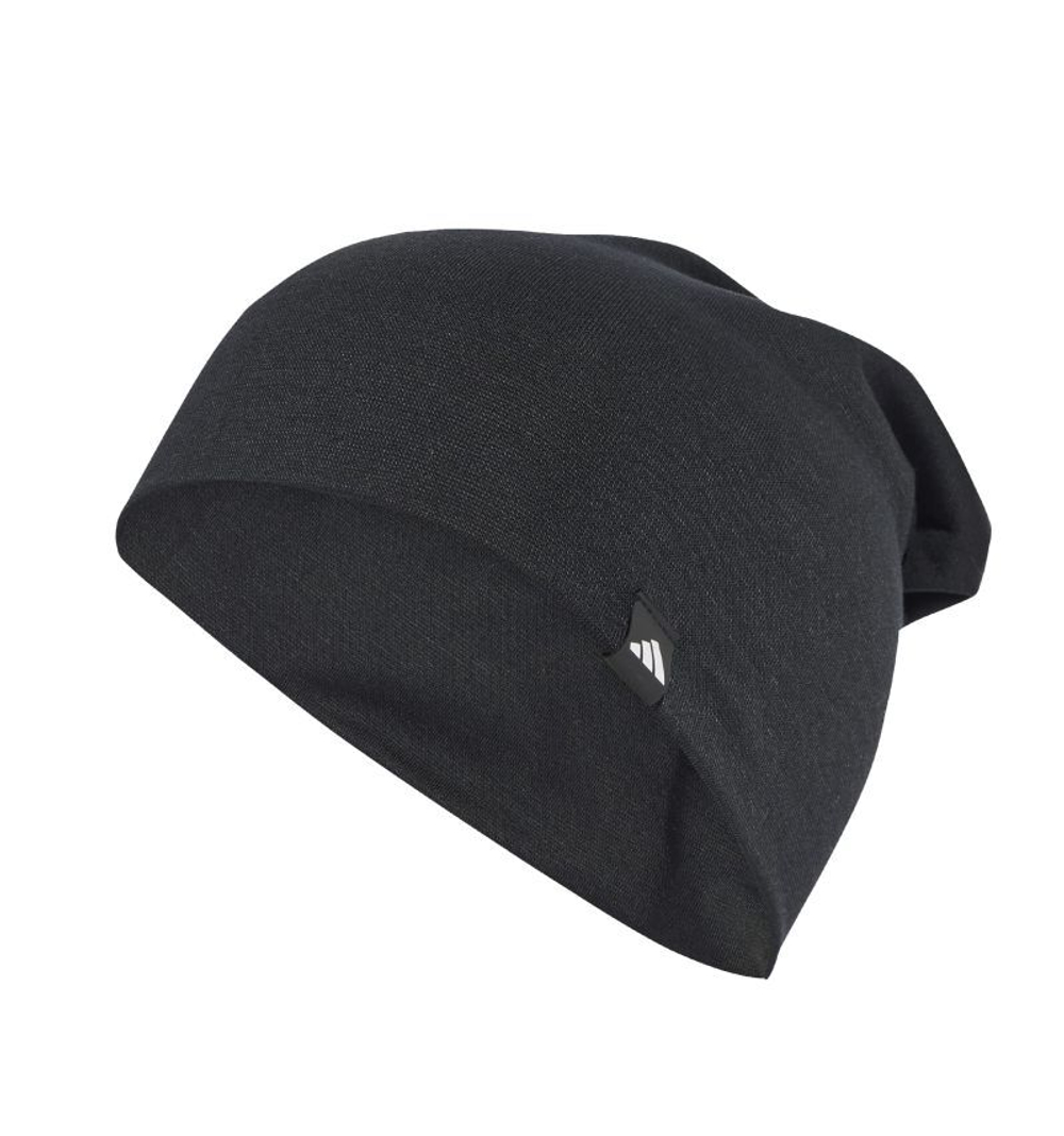 Шапка зимняя Adidas Lightweight Long - black