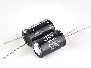 Конденсатор электролитический 2200мкФ 25в 105°С KM / 13х21 / JWCO