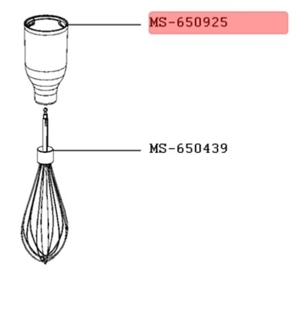Редуктор для блендера Moulinex (Мулинекс) MS-650925
