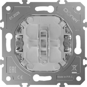 Механизм выключателя В1 (простого),  быстрозажимные контакты 10 A 250 В~,  серия D16