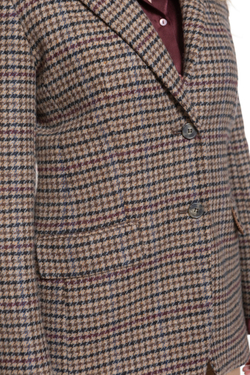 ШЕРСТЯНОЙ ПИДЖАК В ШАТЛАНДСКОМ СТИЛЕ