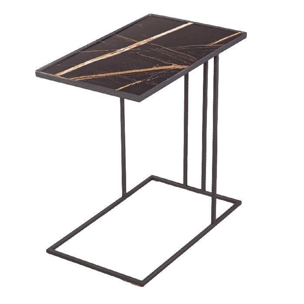 Журнальный столик Stone 026-7, керамика черная (арт.A026.2 A07)