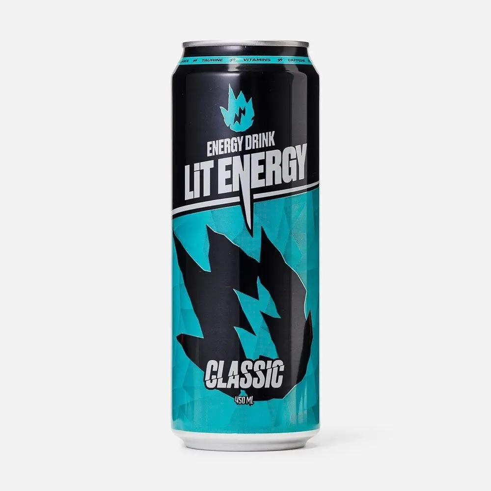 Энергетический напиток Lit Energy CLASSIC КЛЮКВА 450 мл