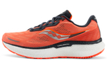 Saucony Triumph Victory 19 cushioning Rouge Breathable low-top running shoes Women's Red