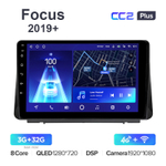 Teyes CC2 Plus 10,2"для Ford Focus 2019+