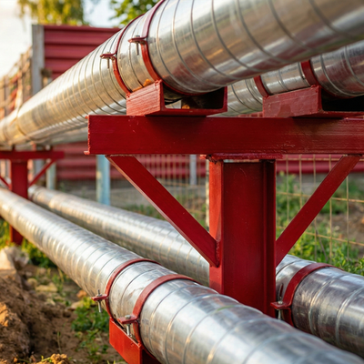 Изготовление эстакад трубопроводов