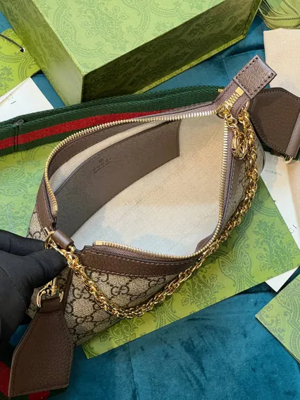Маленькая сумка на плечо Gucci Ophidia