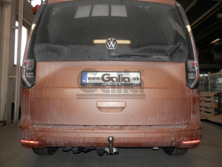 Фаркоп оцинкованный Galia V090C для Volkswagen Caddy 2020-(паспорт и сертификат в комплекте)(без электрики)