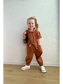 Комбинезон джинсовый