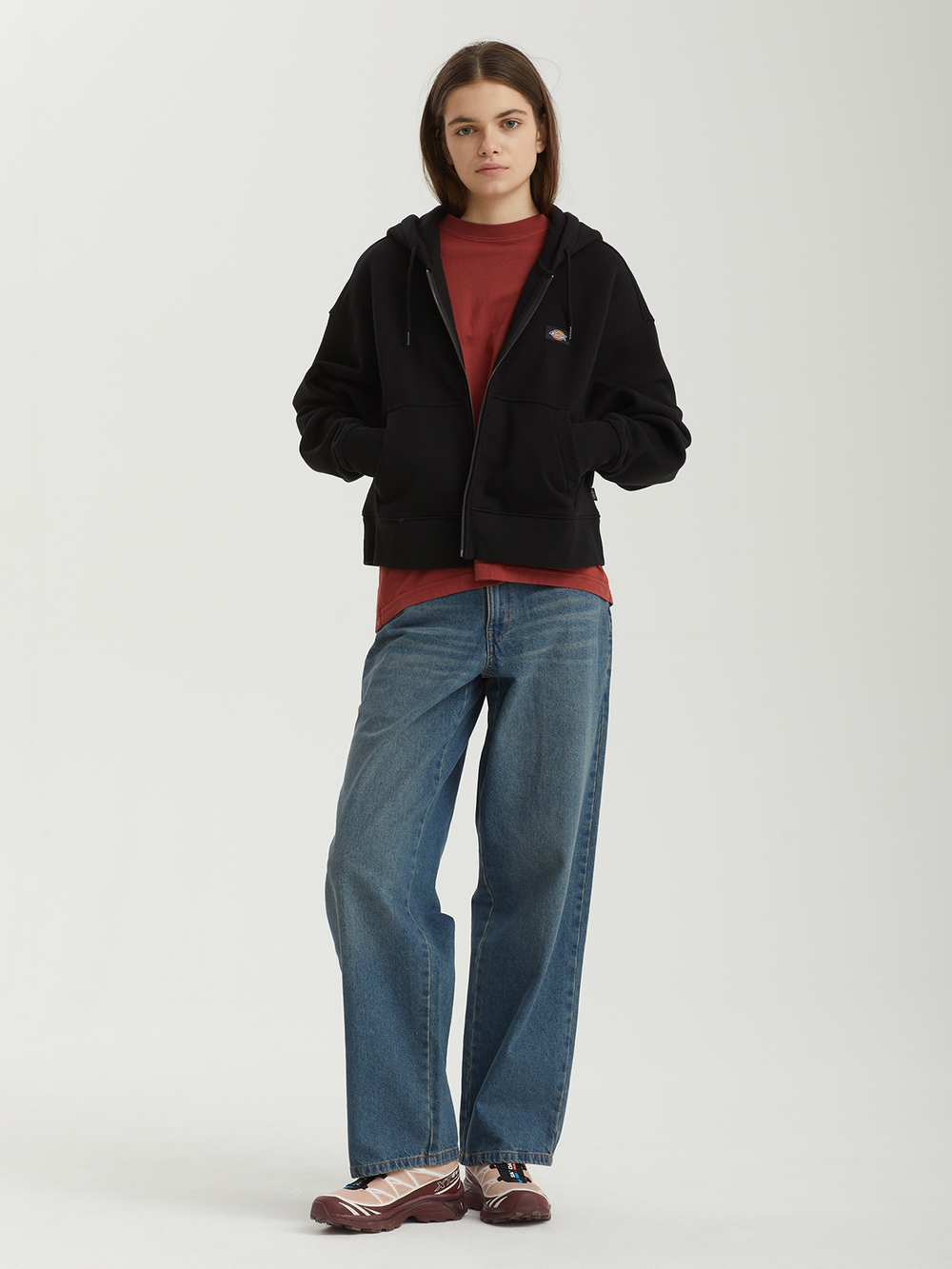 Толстовка С Капюшоном На Молнии Oakport Zip Hoodie