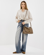 Сумка 980 03 тауп темный