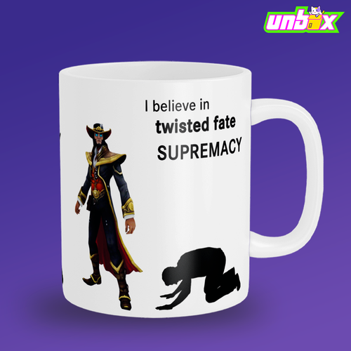 Кружка Twisted Fate supremacy Твистед Фейт Лига Легенд