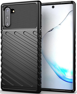 Чехол для Samsung Galaxy Note 10 цвет Black (черный), серия Onyx от Caseport