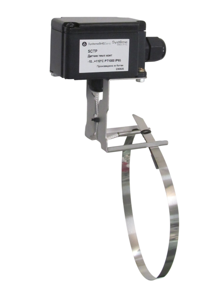 Датчик температуры контактный -10...+110град.C PT1000 50…100мм IP65 SE SCTP Датчик температуры контактный -10...+110град.C PT1000 50…100мм IP65 SE SCTP