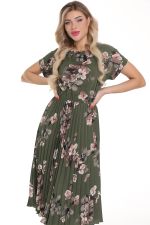 Платье Летнее (гофре,грин) Diolche (Акция)