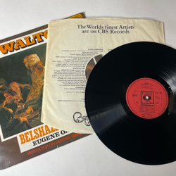 Винтажная виниловая пластинка LP Walton Eugene Ormandy Юджин Орманди, George Szell, Belshazzar's Feast / Partita For Orchestra (Англия 1969)
