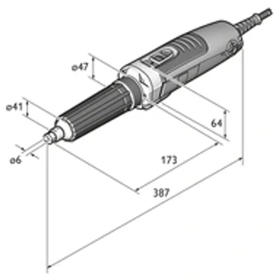 Цанга Fein INOX, 1/4"