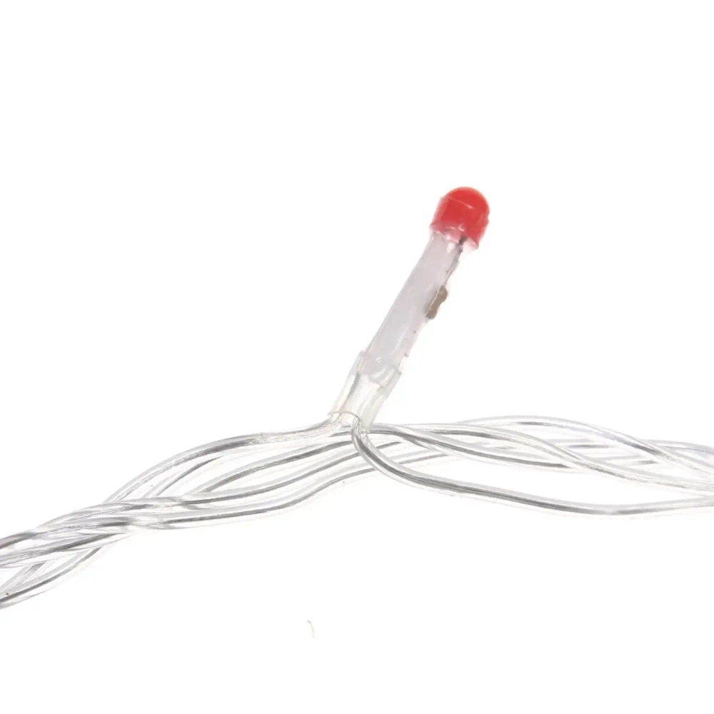 Гирлянда для улицы «Bright light» 10 м 100 ламп LED прозрач.пров.,8 реж, IP-54, Мультицвет (возможность соединения)