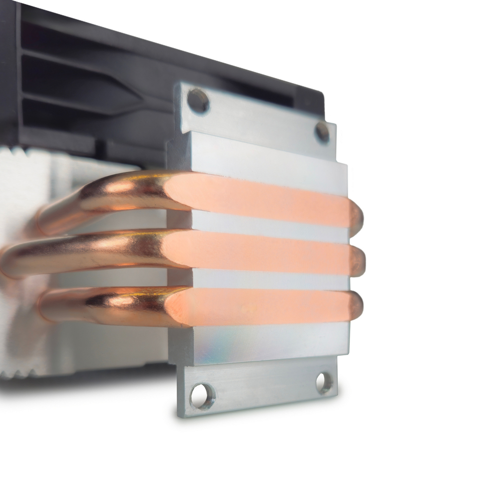 Кулер для CPU BaseTech 903SCR, 1х92мм, 700-2400rpm, 4-pin, Al+Cu, серебристый-черный-белый/FRGB, 44CFM, 23дБ, 3-PIPE(прямой контакт), TDP 130Вт, INTEL 1700/1200/115x/2011, AMD AM5/AM4/AM3(+)/AM2(+)/FM2(+) (BT-903SCR)