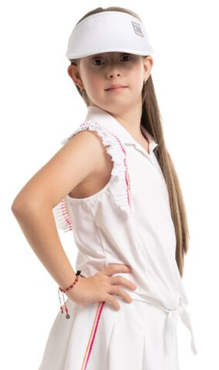 Футболка для девочки Lucky in Love Girls Shockin' Classic Stripes Tie