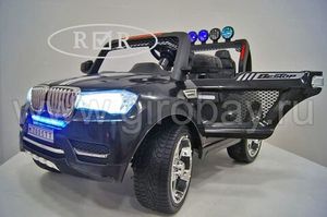 Детский электромобиль River Toys BMW T005TT черный