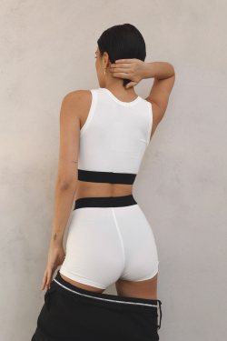 Бельевой комплект молочный: шорты+ топ