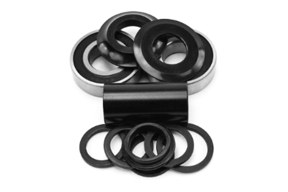 BMX Каретка Mission Mid 19 Black 19мм (черный) арт: MN5000-19BLK