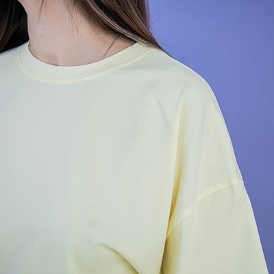 Unisex oversized T-shirt - Daffodil