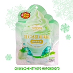 Жевательные конфеты Jian Feng Tianfeng Vitamin C Ice Cream Flavor в глазури вкус мятное мороженое 28 г