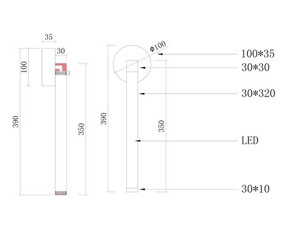 Бра Kink Light Эванте 08456W,19