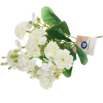 Искусственные цветы «Весеннее вдохновение» Гвоздика 30см цвет белый