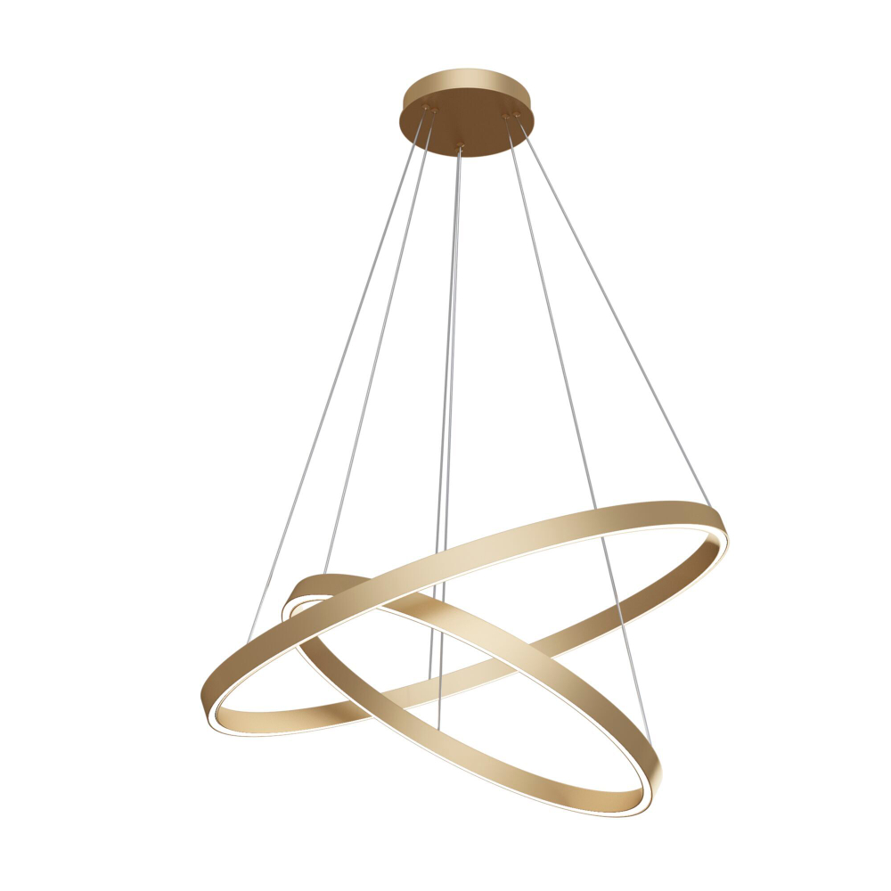 Подвесной светодиодный светильник Maytoni Rim MOD058PL-L74BS4K, 800мм 88Вт 4000K